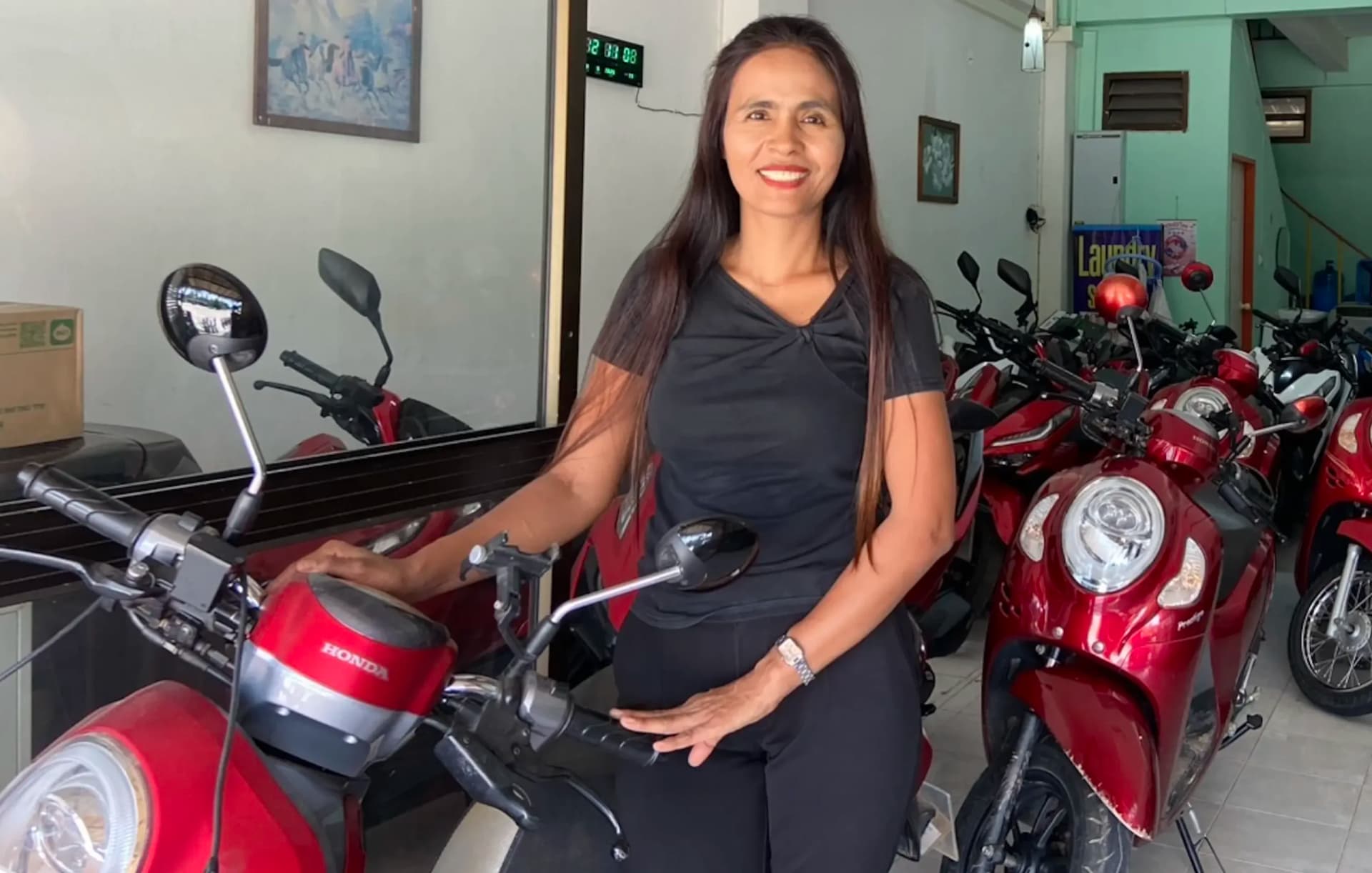 POR motorbike for rent, Krabi, Koh Lanta, Thailand