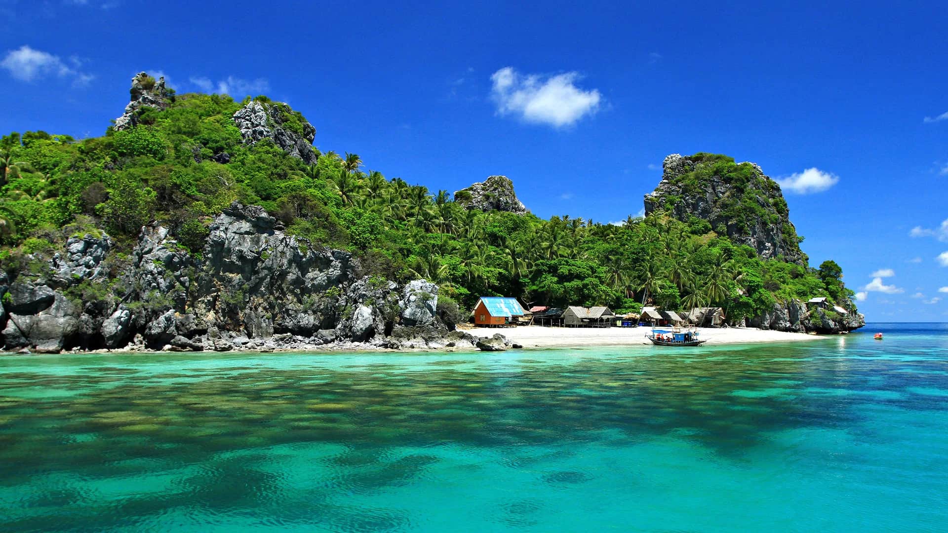 华欣，泰国的Sai Noi Beach