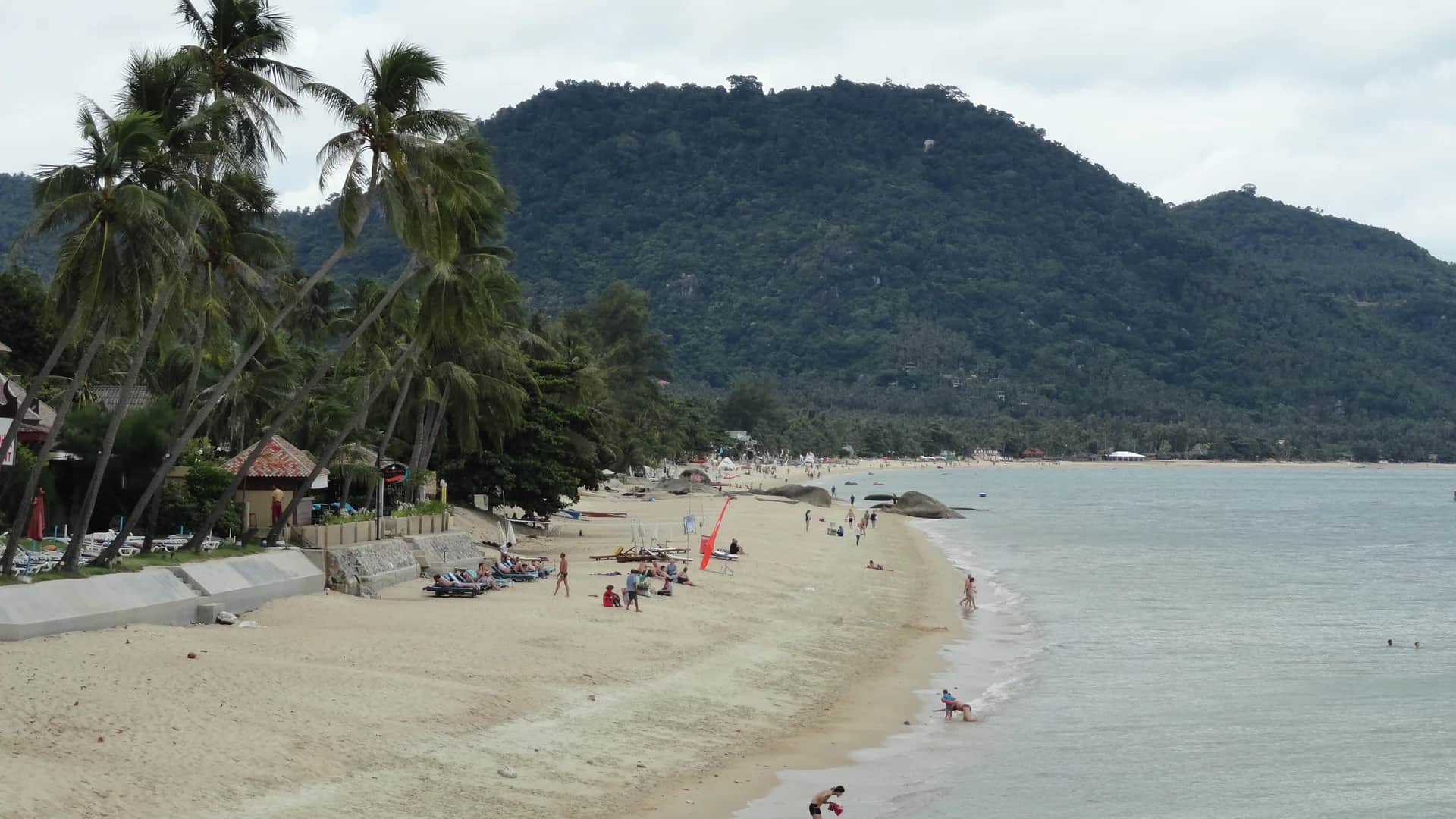 Hin Ta and Hin Yai Rocks (Grandfather and Grandmother) at south Lamai in Koh Samui, Thailand