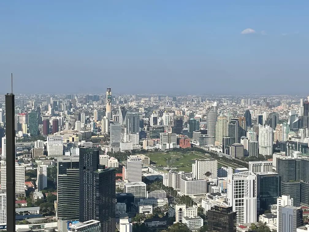 Skyscrapers over Bangkok