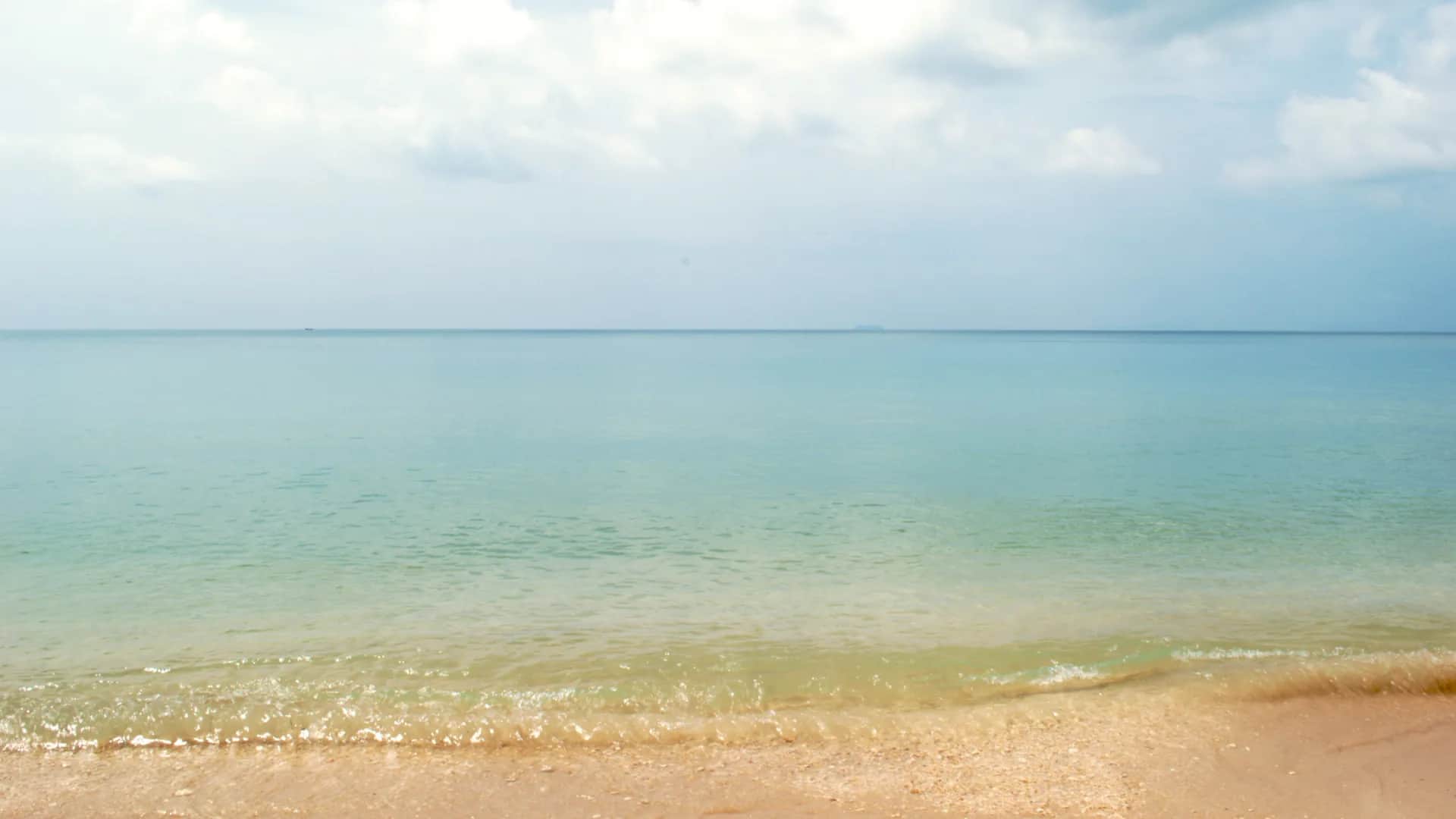 Phra Ae Beach (Long Beach) casuarina-lined sand in Koh Lanta, Thailand